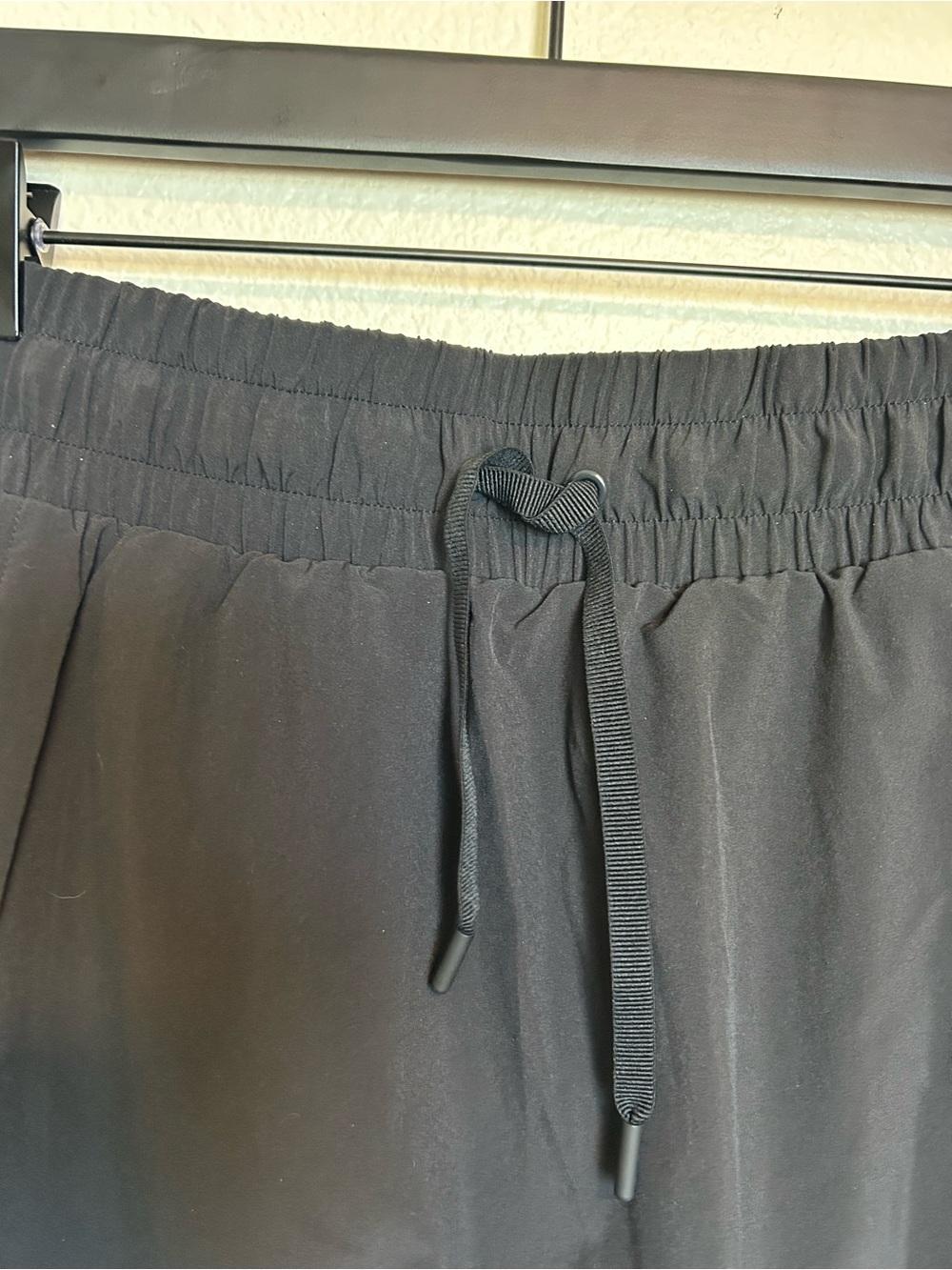 Women's Black Drawstring Active Skirt - Picture 3 of 7